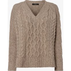 Weekend Max Mara - Sweter damski, beżowy. Brązowe swetry damskie Weekend Max Mara, s, bez wzorów, z wełny, klasyczne, bez rękawów, bez kaptura. Za 999,95 zł.