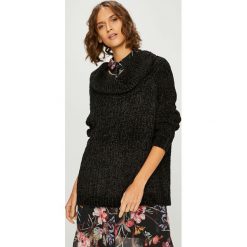 Answear - Sweter. Szare golfy damskie ANSWEAR, l, z dzianiny, z krótkim rękawem. W wyprzedaży za 69,90 zł.