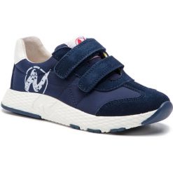 Sneakersy NATURINO - Lewis 0012013753.01.0C02 Navy. Niebieskie trampki chłopięce marki Naturino, bez wzorów, ze skóry, na rzepy. Za 349,00 zł.