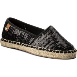 Espadryle TAMARIS - 1-24650-20 Black Sequins 021. Czarne espadryle damskie Tamaris, z aplikacjami, z materiału. W wyprzedaży za 119,00 zł.