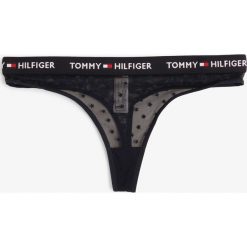 Tommy Hilfiger - Stringi damskie, niebieski. Niebieskie stringi damskie TOMMY HILFIGER, s, bez wzorów. Za 49,95 zł.