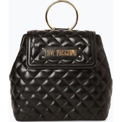 Love Moschino - Plecak damski, czarny. Czarne plecaki damskie Love Moschino, bez wzorów. Za 449,95 zł.