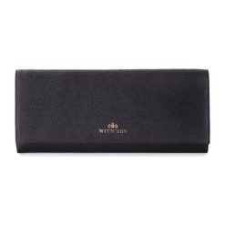 Puzderka: Skórzana kopertówka w kolorze czarnym – (S)33 x (W)13 cm
