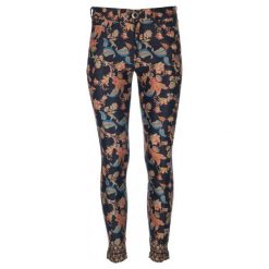 Desigual Spodnie Damskie Peony 38 Wielokolorowe. Szare jeansy damskie Desigual. W wyprzedaży za 335,00 zł.