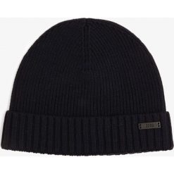 BOSS Casual - Czapka męska – Fati-B, niebieski. Niebieskie czapki męskie BOSS Casual, bez wzorów, z wełny, casualowe. Za 179,95 zł.