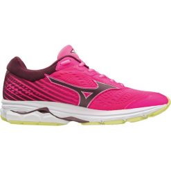 Buty Mizuno Wave Rider 22 W Bordowo-Różowe. Różowe buty sportowe damskie marki Mizuno, bez wzorów, z gumy, do biegania, mizuno wave. Za 599,99 zł.