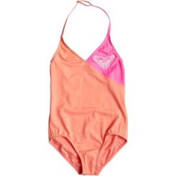 Roxy Strój Kąpielowy One Piece G Sunkissed Coral 10. Pomarańczowe stroje jednoczęściowe dziewczęce marki Roxy, w paski. W wyprzedaży za 109,00 zł.