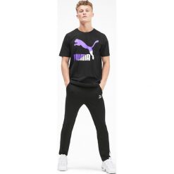 Puma Classics Koszulka Czarny. Czarne podkoszulki męskie Puma, l, z nadrukiem, z bawełny, z krótkim rękawem. Za 137,95 zł.