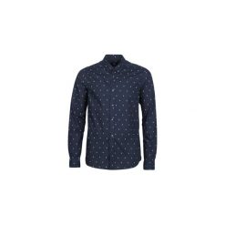 Koszule z długim rękawem Scotch Soda REGULAR FIT AMS BLAUW ALLOVER PRINT SHIRT IN SEASONAL PATTER. Niebieskie koszule męskie Scotch & Soda, s, bez wzorów, bez kołnierzyka, z długim rękawem. Za 247,20 zł.