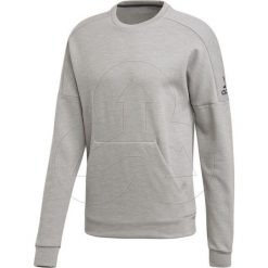 BLUZA męska adidas ID Stadium Crew DU1146. Szare bluzy męskie Adidas, m, bez wzorów, z bawełny, klasyczne, z klasycznym kołnierzykiem, bez rękawów, bez kaptura. Za 259,00 zł.