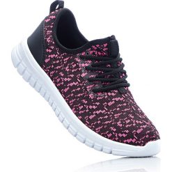 Buty sportowe chłopięce: Sneakersy bonprix czarno-różowy