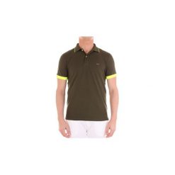 Koszulki polo z krótkim rękawem Sun68 A18115. Zielone koszulki męskie SUN68, s, bez wzorów, z krótkim rękawem. Za 239,39 zł.
