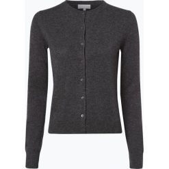 Marie Lund - Kardigan damski z czystego kaszmiru, szary. Szare swetry damskie Marie Lund, xl, bez wzorów, z kaszmiru. Za 599,95 zł.