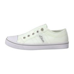 S.Oliver Trampki Damskie White 5-5-24635-22 100 (Rozmiar 36). Białe trampki i tenisówki damskie marki S.Oliver, bez wzorów, bez zapięcia. Za 0,00 zł.