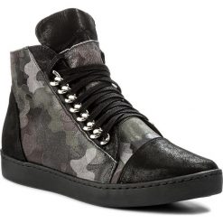 Sneakersy SERGIO BARDI - Bossico FW127282517SW 669. Czarne półbuty damskie Sergio Bardi, na co dzień, bez wzorów, ze skóry, bez obcasa, na płaskiej podeszwie, bez zapięcia. W wyprzedaży za 219,00 zł.