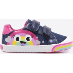 Geox - Tenisówki dziecięce. Szare buty dziewczęce sportowe marki Geox, z gumy. Za 239,90 zł.