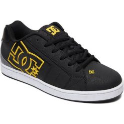 DC Net M Shoe bg3 Black/Gold 42,5. Czarne buty sportowe męskie DC, ze skóry, bez zapięcia. Za 367,32 zł.