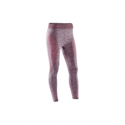 Legginsy do jogi 7/8 Yoga damskie. Czerwone legginsy skórzane DOMYOS, xs. Za 64,99 zł.