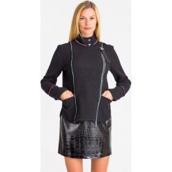 BLUZA Emporio Armani. Czarne bluzy damskie z bawełny. Za 1211,40 zł.