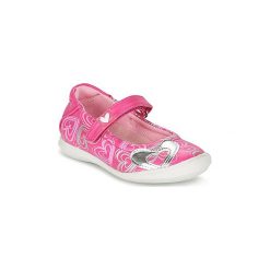 Baleriny Dziecko Agatha Ruiz de la Prada BALOIN. Różowe baleriny dziewczęce marki Agatha Ruiz de la Prada, bez wzorów, bez obcasa. Za 191,20 zł.
