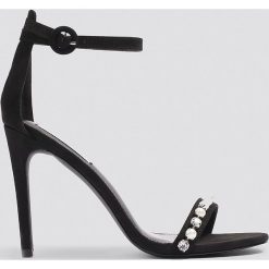Rzymianki damskie: Steve Madden Sandały na obcasie Solitaire – Black