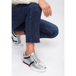 Srebrne Buty Sportowe More Light. Szare buty sportowe damskie Renee, bez wzorów, sportowe. Za 49,99 zł.