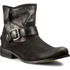 Botki CARINII - B3605 360-I23-PSK-686. Czarne botki damskie skórzane marki Carinii. W wyprzedaży za 229,00 zł.