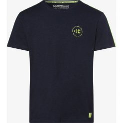 Ocean Cup - T-shirt męski, niebieski. Niebieskie t-shirty męskie Ocean Cup, xl, bez wzorów, z kontrastowym kołnierzykiem. Za 79,95 zł.