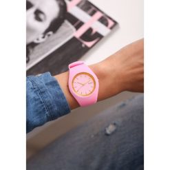 Różowy Zegarek Modern Time. Różowe zegarki damskie Renee. Za 39,99 zł.