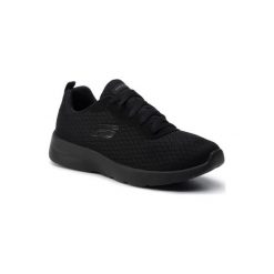 Skechers DYNAMIGHT EYE TO EYE 12964BBK. Czarne buty sportowe damskie Skechers, bez wzorów, z materiału, sportowe. Za 199,99 zł.