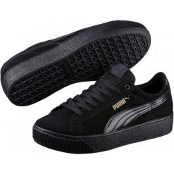 Puma Buty Vikky Platform Black 38. Czarne buty sportowe damskie Puma, bez wzorów, sportowe. W wyprzedaży za 229,00 zł.