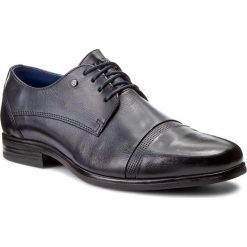 Półbuty LASOCKI FOR MEN - MB-STOKE-03 Granatowy 1. Niebieskie buty wizytowe męskie marki Lasocki For Men, ze skóry. W wyprzedaży za 159,99 zł.