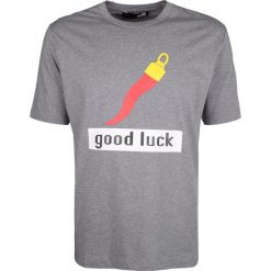 Love Moschino T-shirt. T-shirty męskie Love Moschino, z nadrukiem, z bawełny, z okrągłym kołnierzem. Za 199,00 zł.