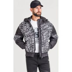KURTKA PIKOWANA Just Cavalli. Czarne płaszcze męskie m, z materiału. Za 1385,40 zł.