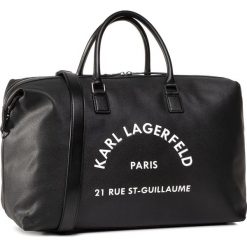 Torba KARL LAGERFELD - 201W3072 Black. Czarne torby męskie skórzane KARL LAGERFELD, bez wzorów, ze skóry ekologicznej. Za 1479,00 zł.