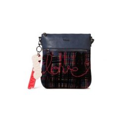 Desigual torebka crossbody Bols InLove Kaua ciemnoniebieska. Niebieskie torebki klasyczne damskie Desigual, bez wzorów, bez dodatków. Za 249,00 zł.