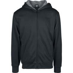 Urban Classics Sherpa Lined Zip Hoody Bluza dresowa czarny/szary. Czarne bejsbolówki męskie Urban Classics, xl, z dresówki. Za 199,90 zł.