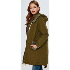 Scotch & Soda - Kurtka. Brązowe kurtki damskie marki Scotch & Soda, s, bez wzorów, z poliesteru, długie. W wyprzedaży za 629,90 zł.