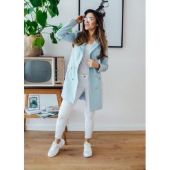 Płaszcz Gaja light blue - L. Niebieskie kurtki damskie l. Za 179,90 zł.