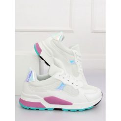 Buty sportowe białe CHAPMAN. Białe buty sportowe damskie FunKee.pl, bez wzorów, z tkaniny, sportowe. Za 109,99 zł.