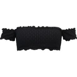 Seafolly COLD SHOULDER BANDEAU Góra od bikini black. Czarne bikini Seafolly. Za 399,00 zł.