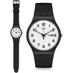 Zegarek SWATCH Zegarek damski Swatch SUOB705. Czarne zegarki damskie marki Swatch. Za 312,93 zł.