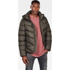 G-Star Raw - Kurtka puchowa. Szare płaszcze męskie G-Star RAW, s, bez wzorów, z poliesteru, retro, krótkie, z kapturem. Za 899,90 zł.