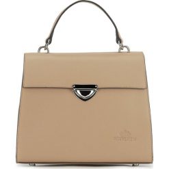 Torebka damska 87-4-571-8. Szare kuferki damskie marki Wittchen, w paski, z tworzywa sztucznego, eleganckie, z tłoczeniem, bez dodatków. Za 299,00 zł.