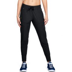 Bryczesy damskie: Under Armour Spodnie damskie Perpetual Jogger czarne r. S (1310519-001)