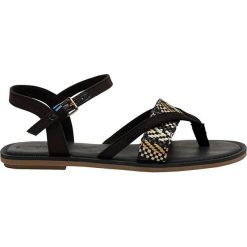 Toms Damskie sandały Black Lexi e (rozmiar 36). Czarne sandały damskie Toms, bez wzorów, bez obcasa, bez zapięcia. W wyprzedaży za 179,00 zł.