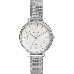 Zegarek FOSSIL - Jacqueline ES4627 Silver. Szare zegarki damskie Fossil, ze stali. Za 669,00 zł.