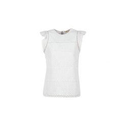 Bluzki asymetryczne: Bluzki MICHAEL Michael Kors COMBO EYELET S/S