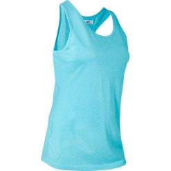 Top sportowy bonprix morski melanż. Niebieskie topy damskie bonprix, bez wzorów, bez rękawów. Za 24,99 zł.