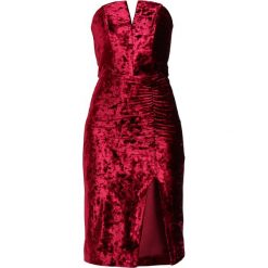 Sukienki: Miss Selfridge BANDEAU ROUCHED DRESS Sukienka etui burgundy